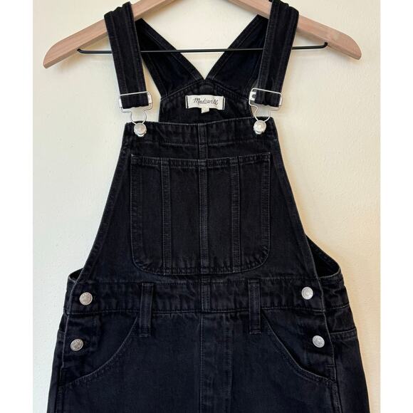 Madewell Straight-Leg Overalls Size Small in Lunar Wash - Picture 7 of 15